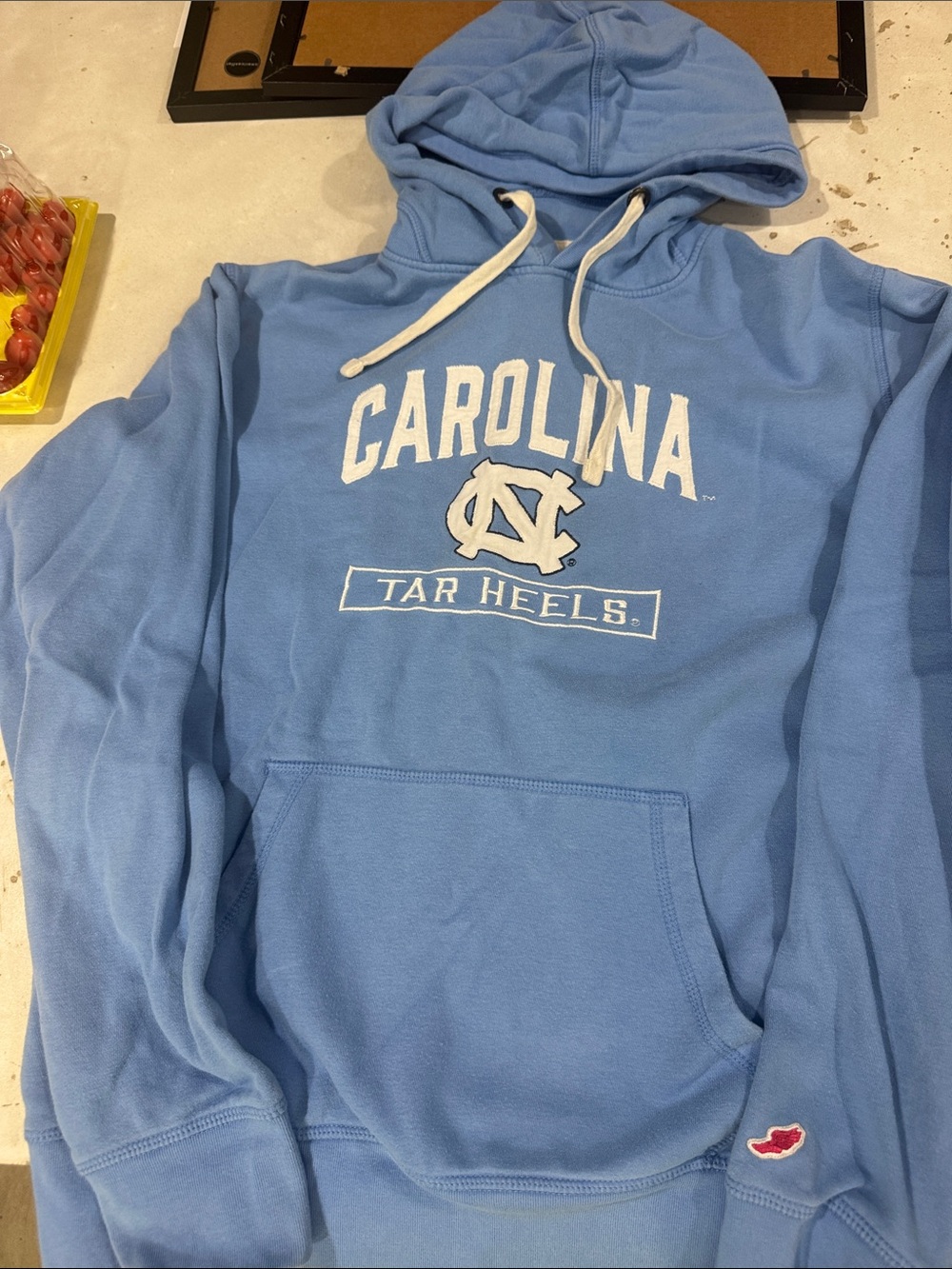 League Carolina Tar Heels Light Blue Hoodie Sweatshirt